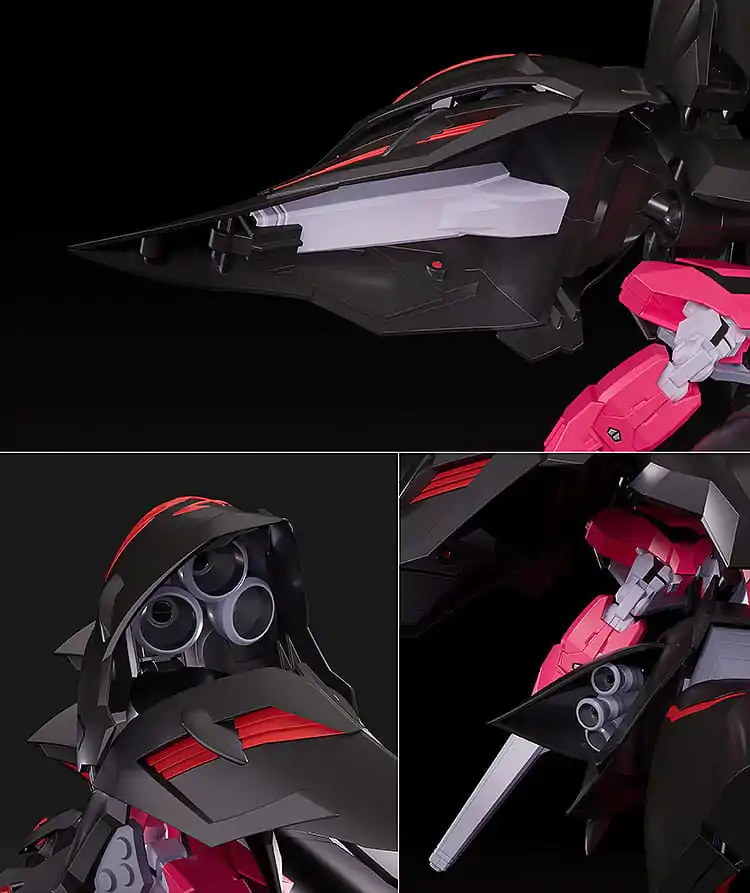 Martian Successor Nadesico: The Motion Picture - Prince of Darkness Moderoid Kunststoff Modell Bausatz Black Sarena 19 cm Produktfoto