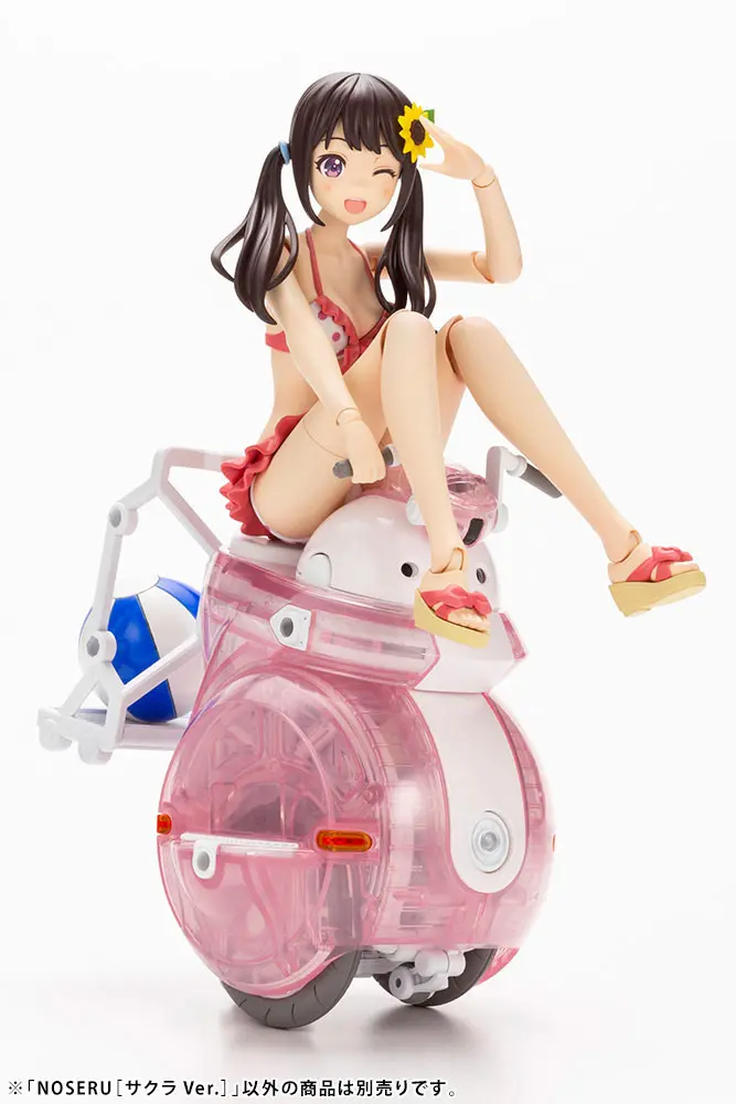 Maruttoys Plastic Model Kit 1/12 Noseru (Sakura Version) 9 cm termékfotó