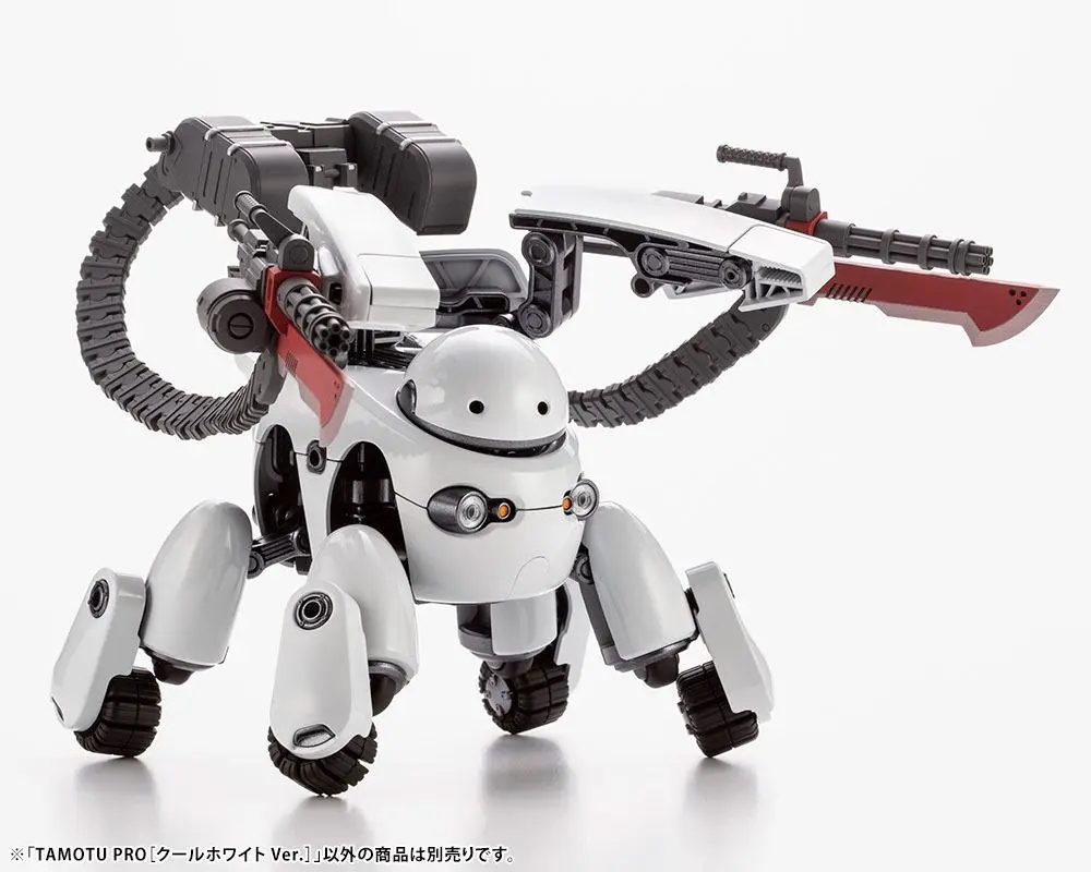 Maruttoys Plastic Model Kit 1/12 Tamotu Pro (Cool White Version) 8 cm Produktfoto