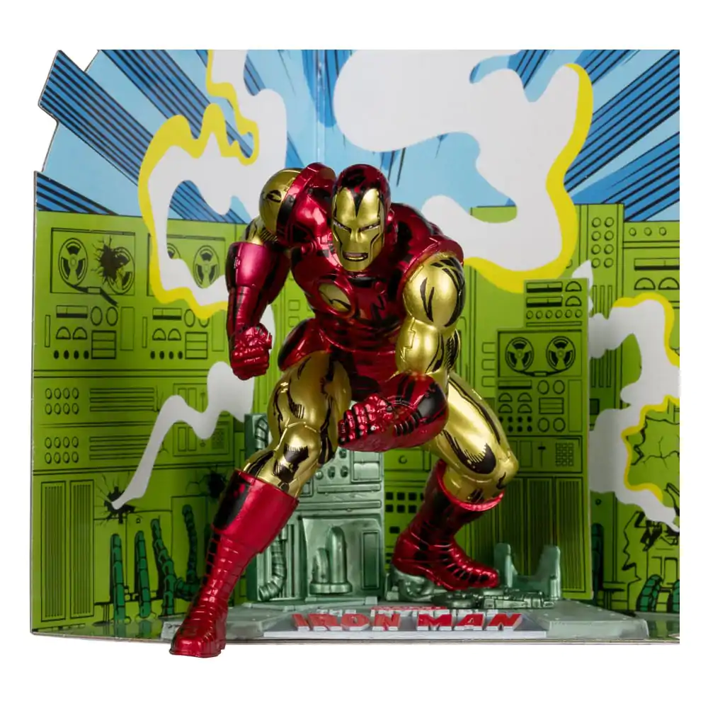 Marvel PVC Statue 1/10 Iron Man (The Invincible Iron Man #126) 11 cm termékfotó