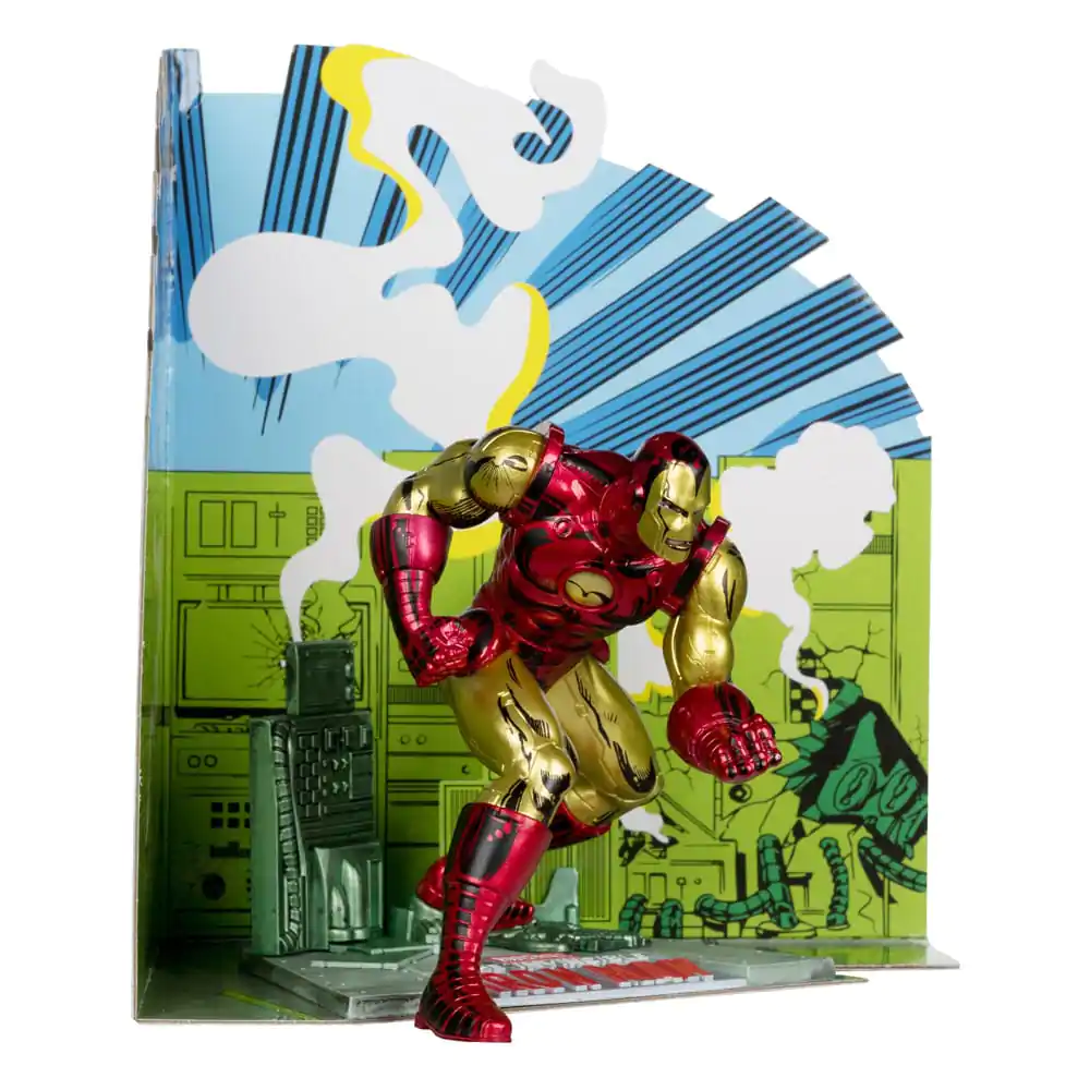 Marvel PVC Statue 1/10 Iron Man (The Invincible Iron Man #126) 11 cm termékfotó