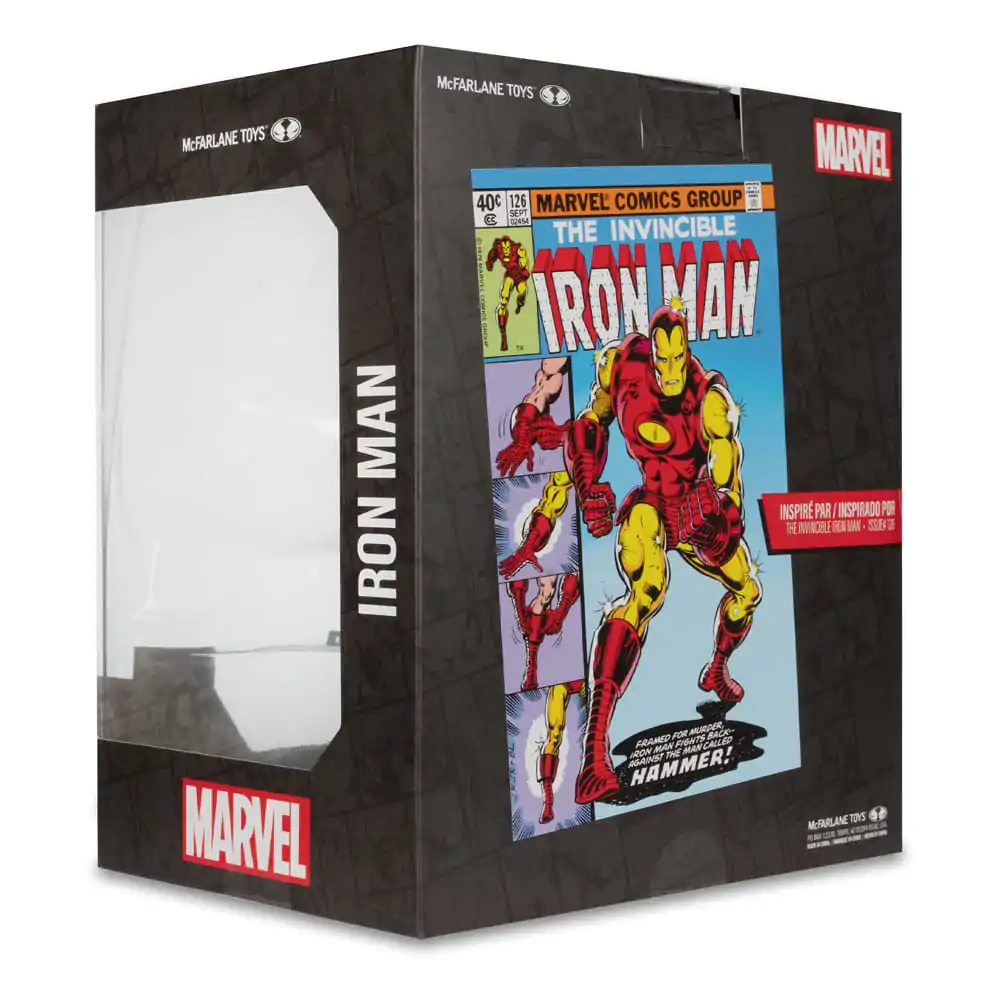 Marvel PVC Statue 1/10 Iron Man (The Invincible Iron Man #126) 11 cm termékfotó