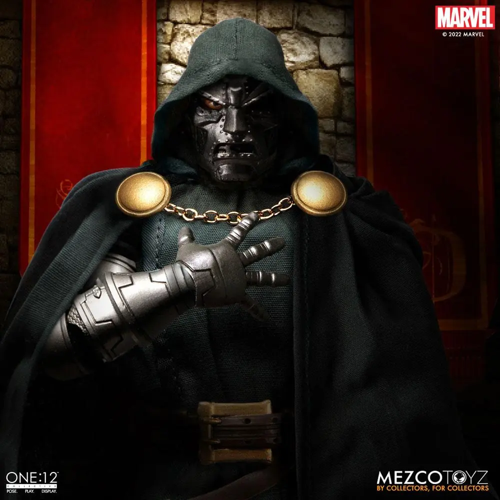 Marvel Action Figur 1/12 Doctor Doom 17 cm Produktfoto