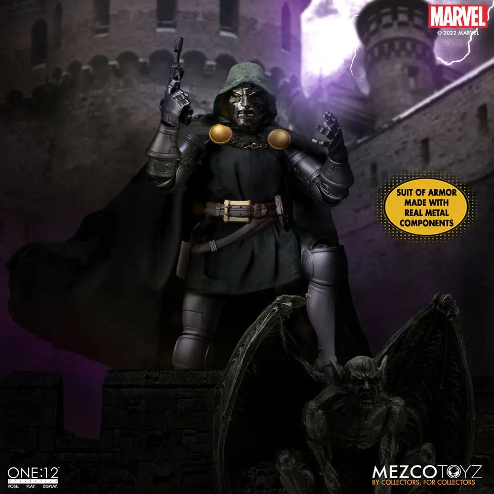 Marvel Action Figur 1/12 Doctor Doom 17 cm Produktfoto