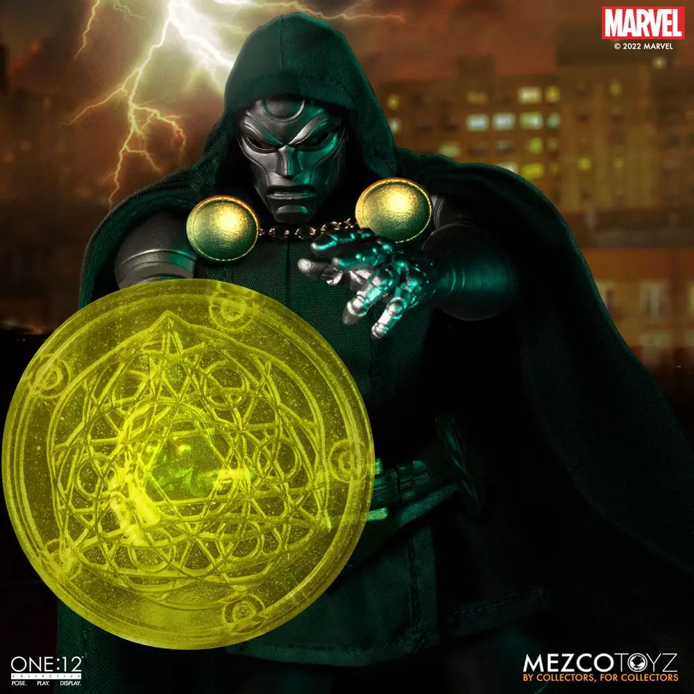 Marvel Action Figur 1/12 Doctor Doom 17 cm Produktfoto