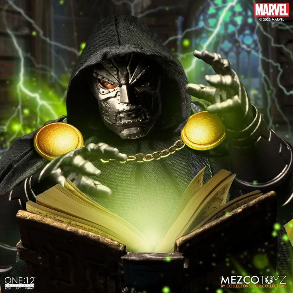 Marvel Action Figur 1/12 Doctor Doom 17 cm Produktfoto