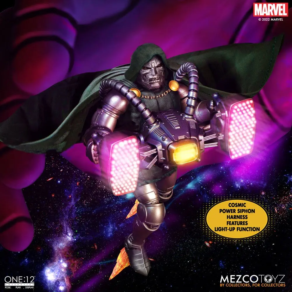 Marvel Action Figur 1/12 Doctor Doom 17 cm Produktfoto