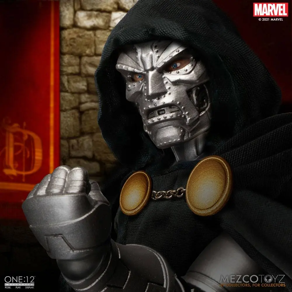 Marvel Action Figur 1/12 Doctor Doom 17 cm Produktfoto