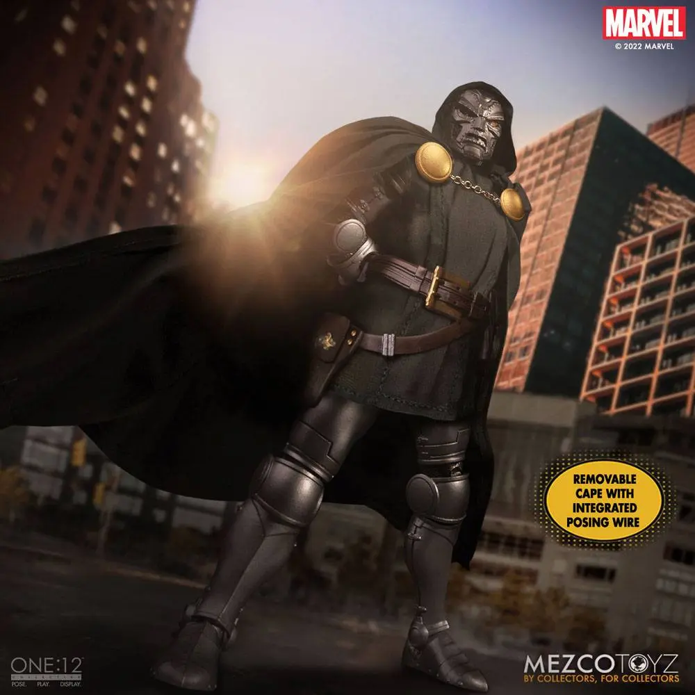 Marvel Action Figur 1/12 Doctor Doom 17 cm Produktfoto