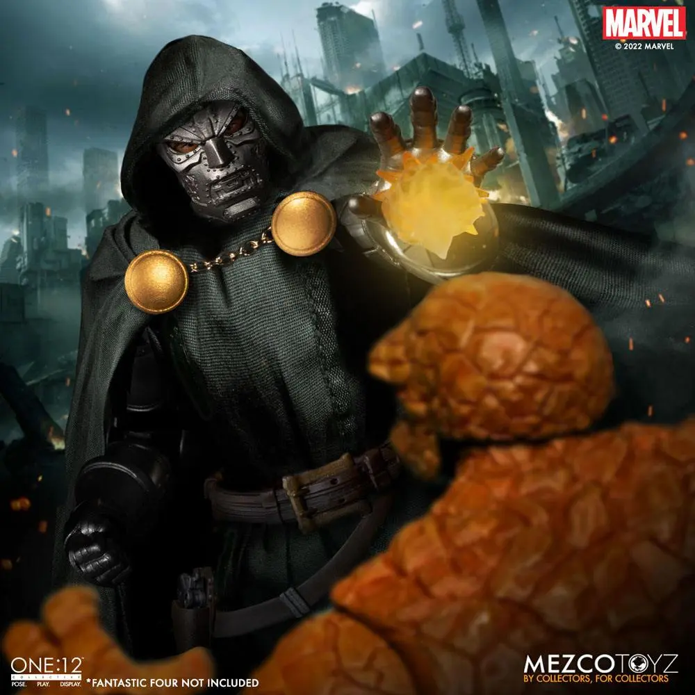 Marvel Action Figur 1/12 Doctor Doom 17 cm Produktfoto