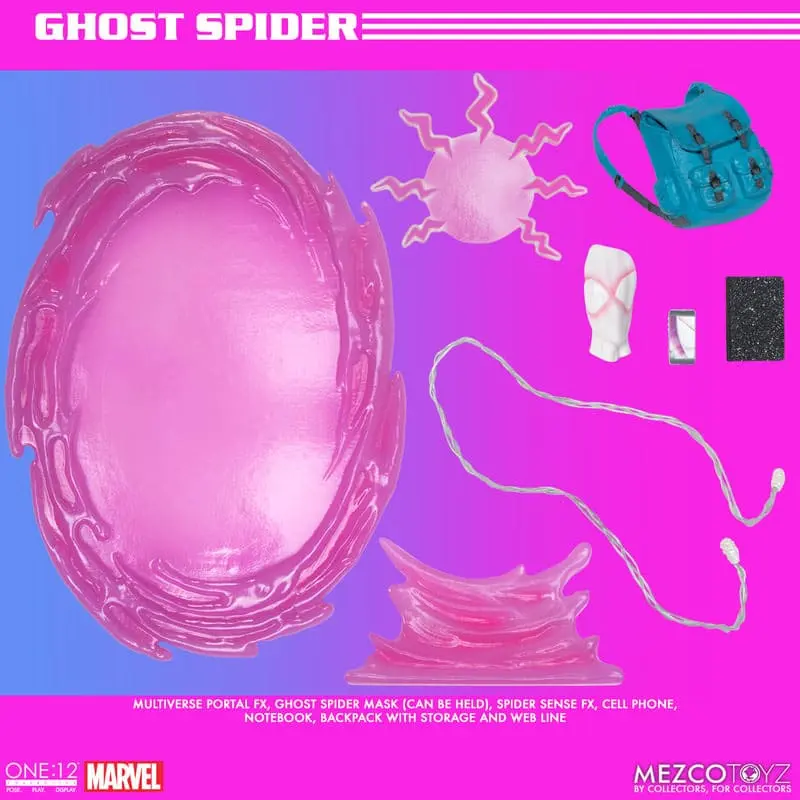 Marvel Actionfigur 1/12 Ghost-Spider from Earth-65 16 cm termékfotó