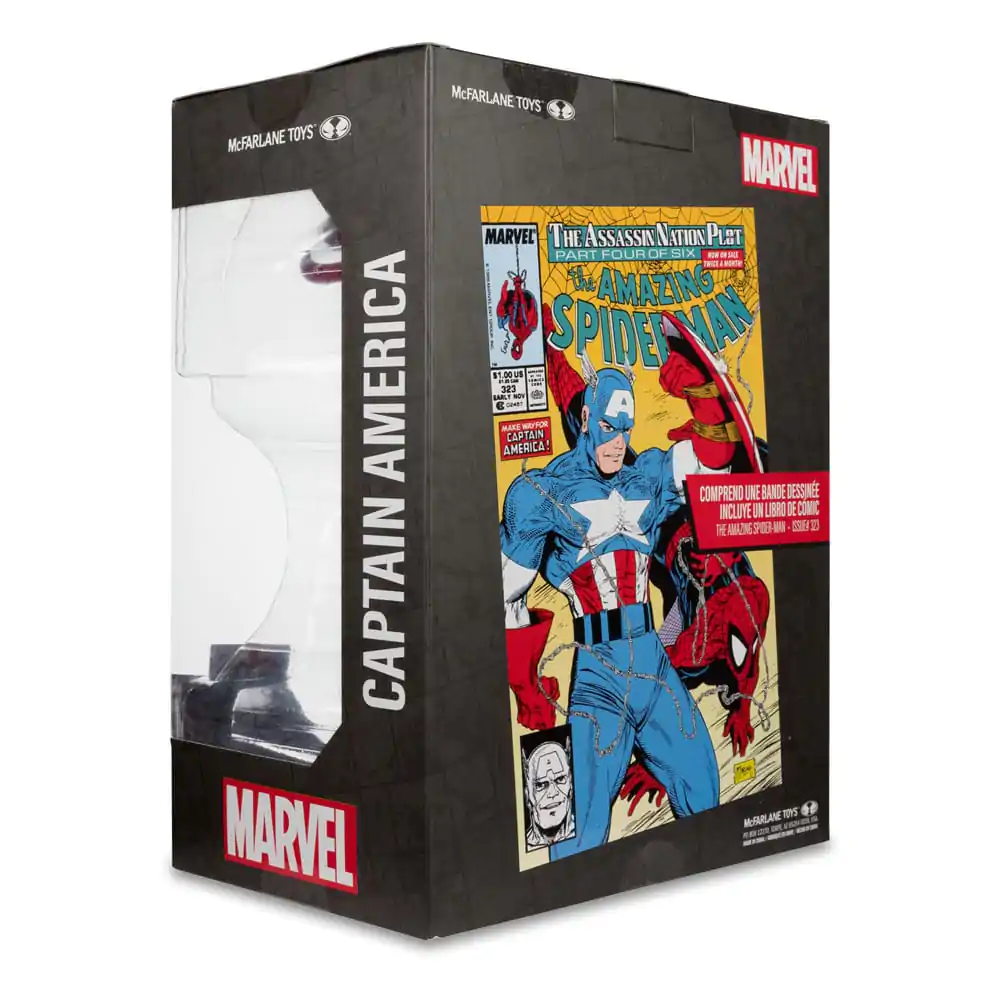 Marvel PVC Statue 1/6 Captain America (The Amazing Spider-Man #323) 28 cm Produktfoto