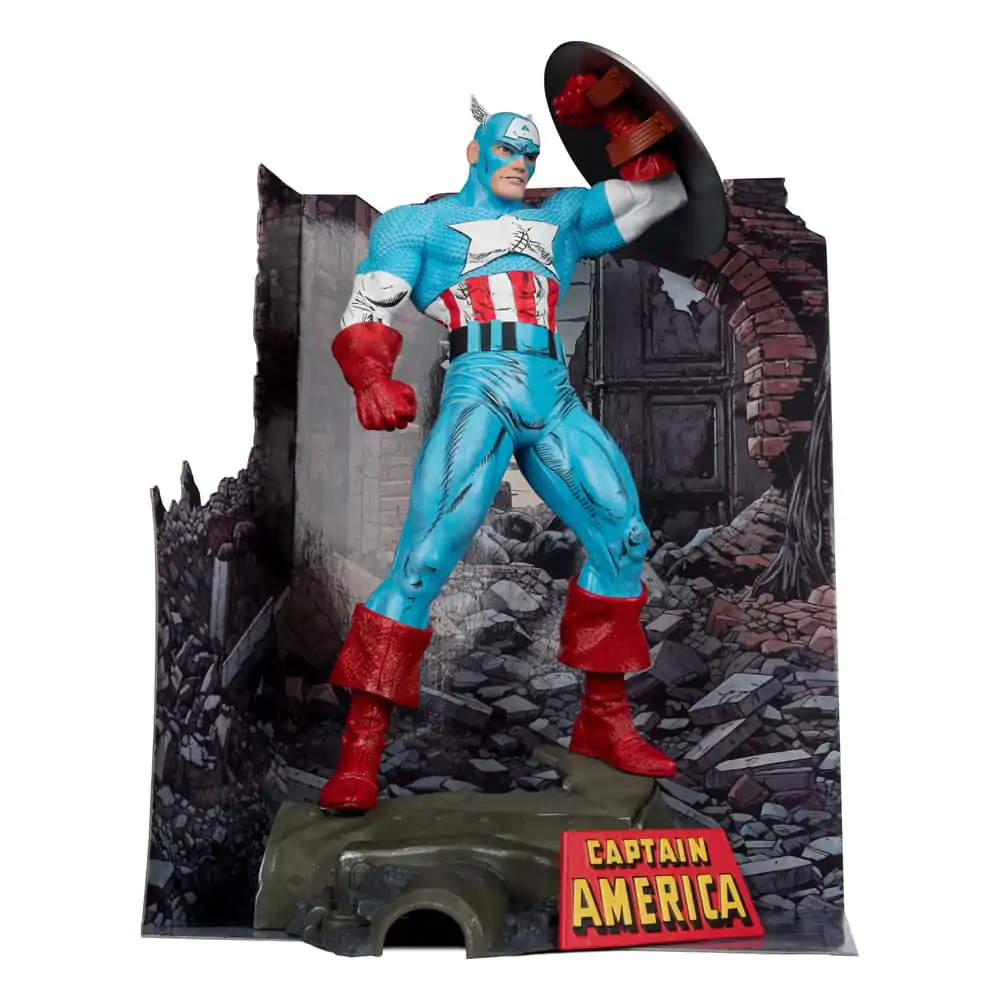 Marvel PVC Statue 1/6 Captain America (The Amazing Spider-Man #323) 28 cm Produktfoto