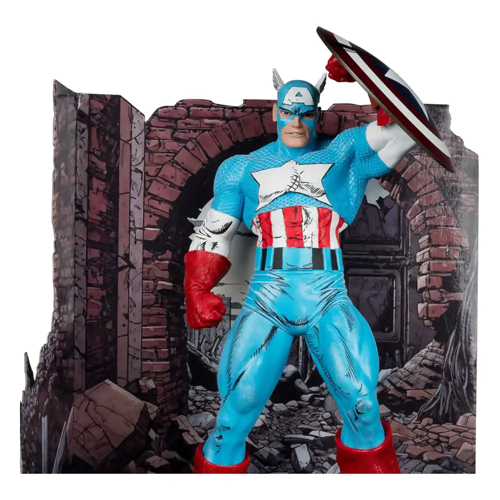 Marvel PVC Statue 1/6 Captain America (The Amazing Spider-Man #323) 28 cm Produktfoto