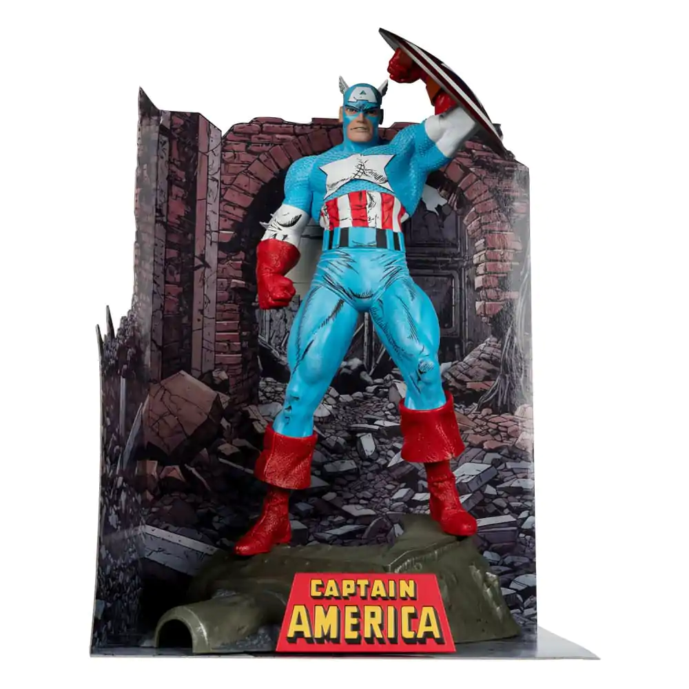 Marvel PVC Statue 1/6 Captain America (The Amazing Spider-Man #323) 28 cm Produktfoto