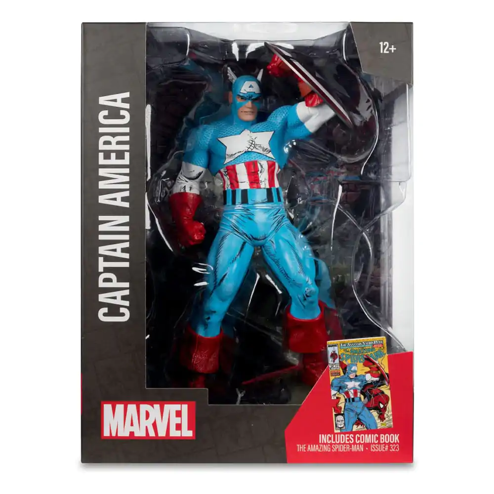 Marvel PVC Statue 1/6 Captain America (The Amazing Spider-Man #323) 28 cm Produktfoto