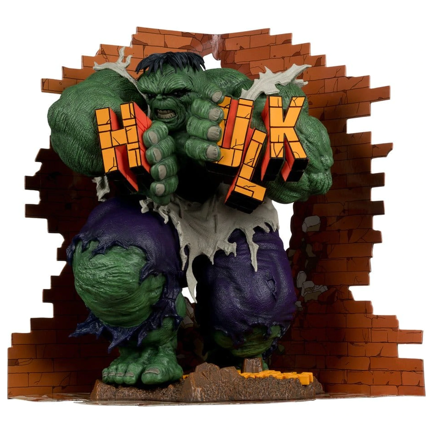 Marvel PVC Statue 1/6 Hulk (The Incredible Hulk #345) (Gold Label) Produktfoto