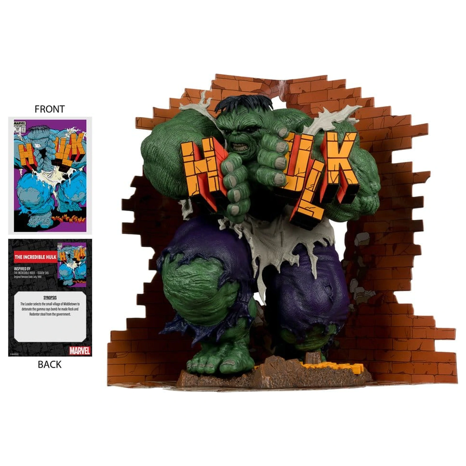 Marvel PVC Statue 1/6 Hulk (The Incredible Hulk #345) (Gold Label) Produktfoto