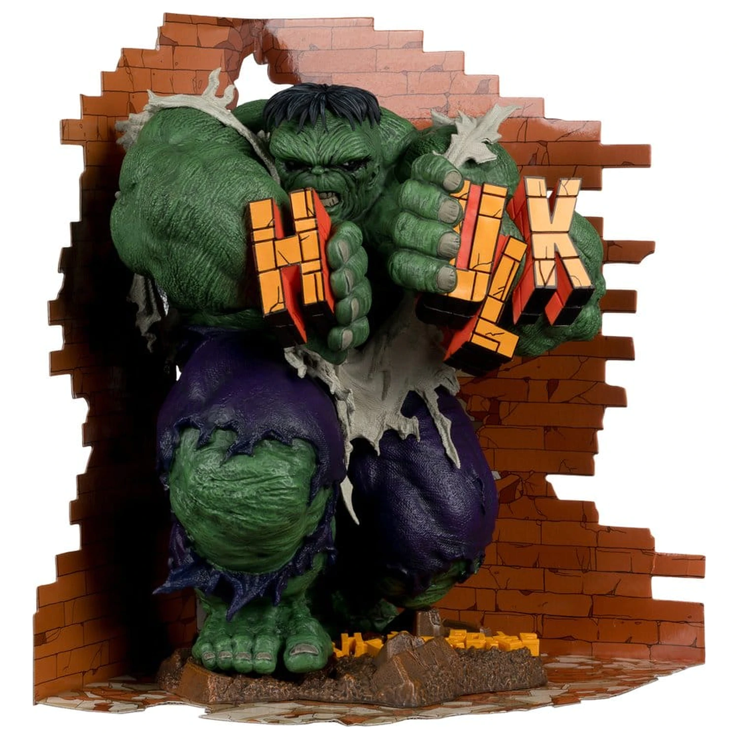 Marvel PVC Statue 1/6 Hulk (The Incredible Hulk #345) (Gold Label) Produktfoto