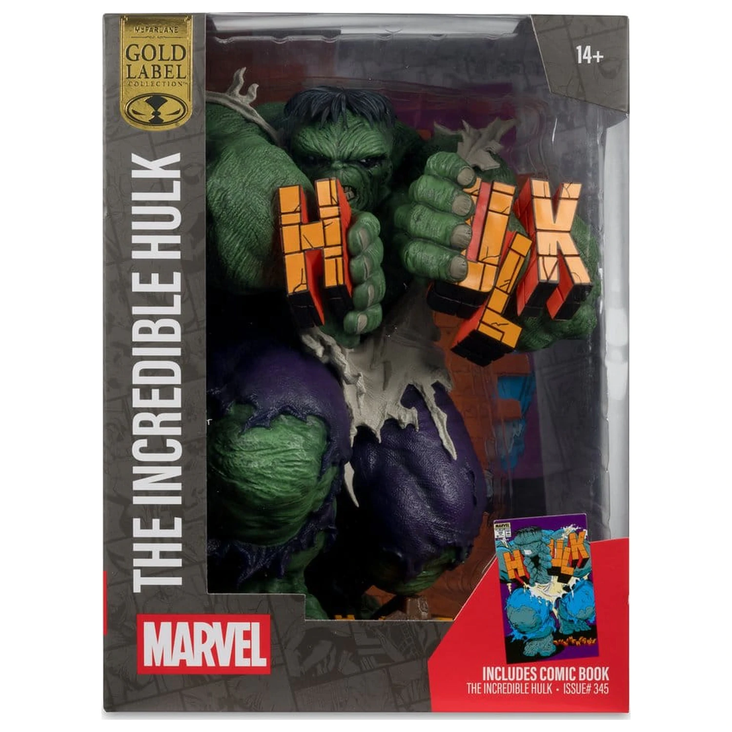 Marvel PVC Statue 1/6 Hulk (The Incredible Hulk #345) (Gold Label) Produktfoto