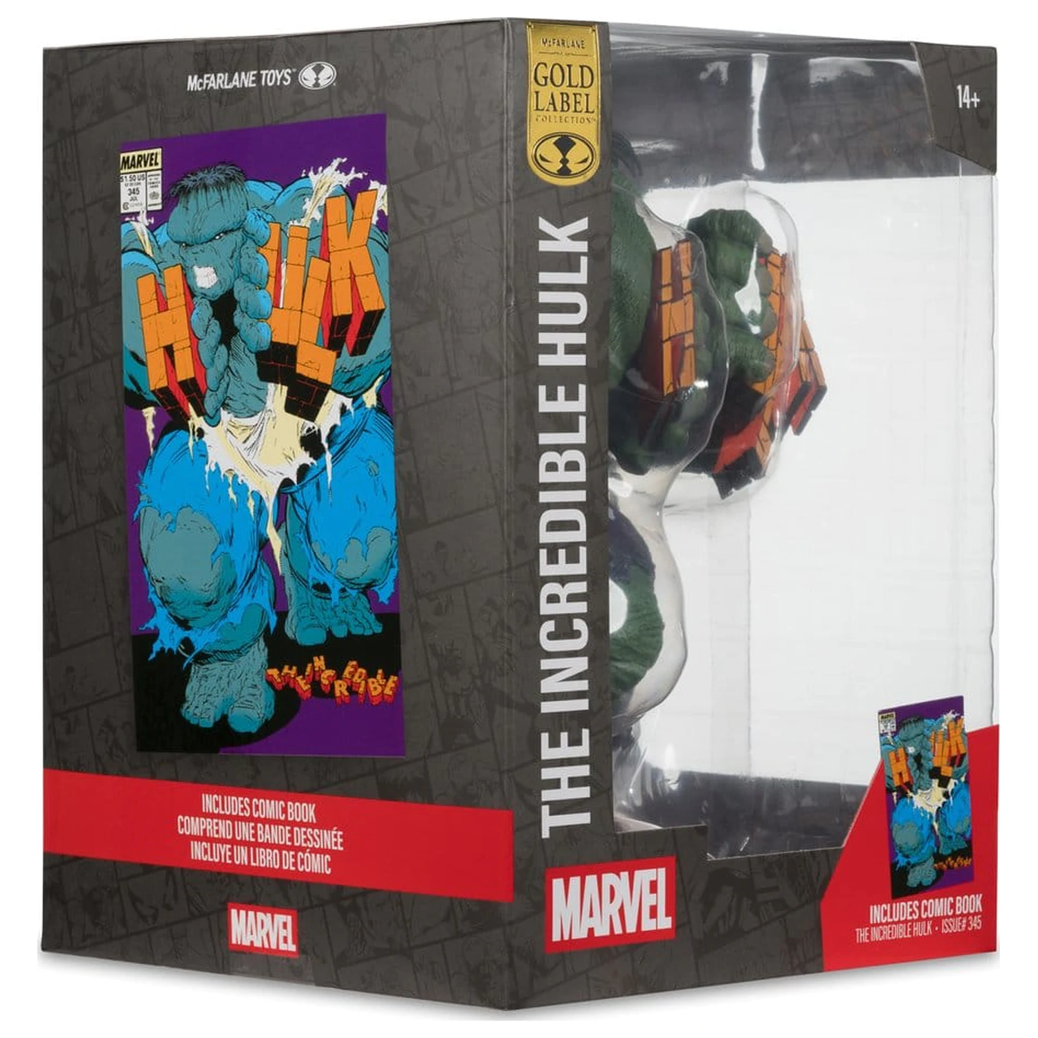 Marvel PVC Statue 1/6 Hulk (The Incredible Hulk #345) (Gold Label) Produktfoto