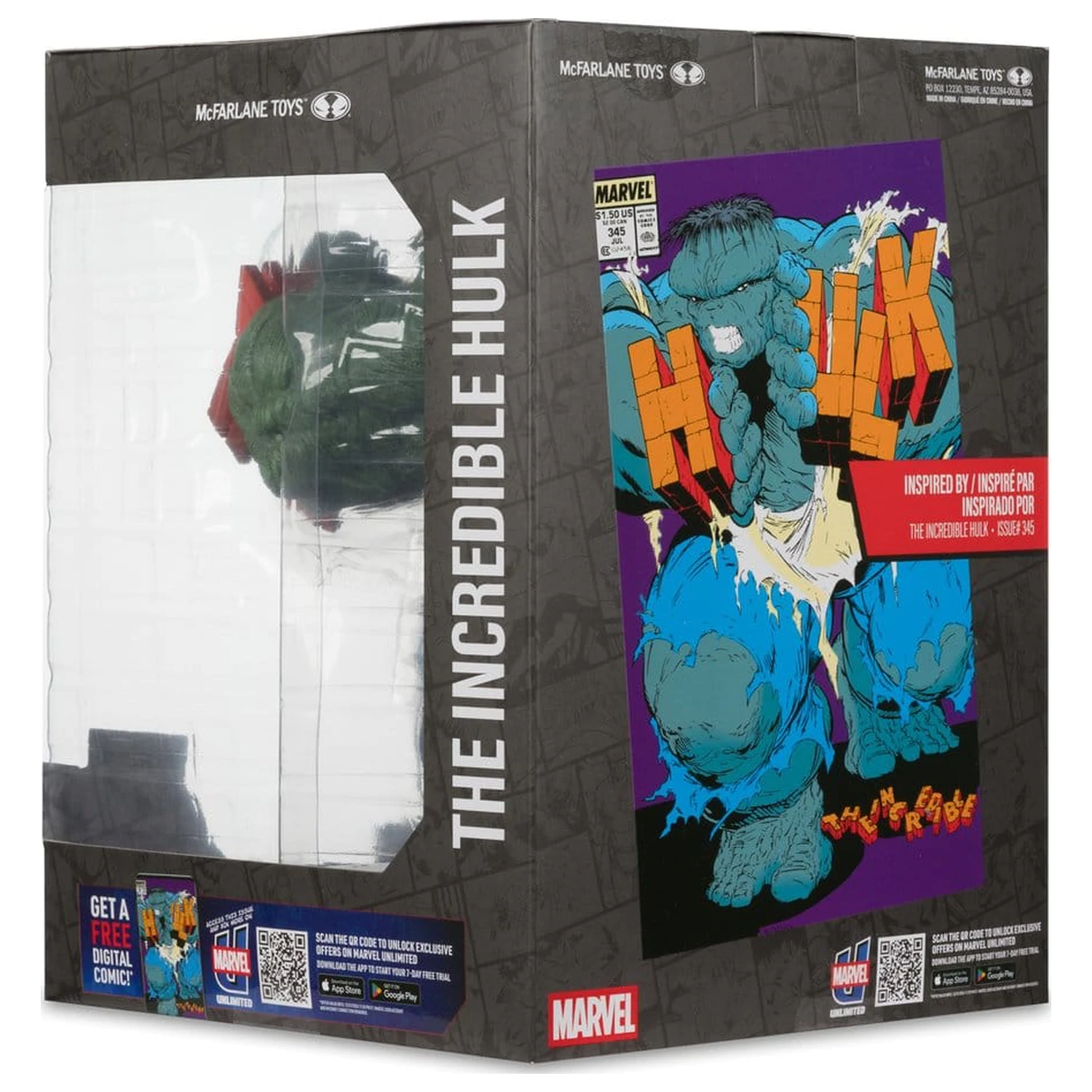 Marvel PVC Statue 1/6 Hulk (The Incredible Hulk #345) (Gold Label) Produktfoto