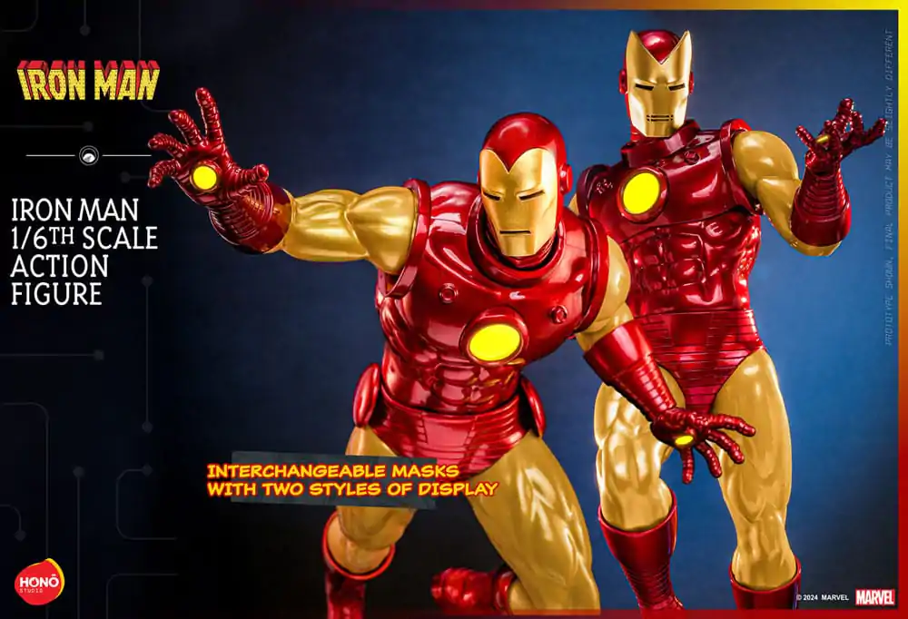 Marvel Actionfigur 1/6 Iron Man 32 cm termékfotó