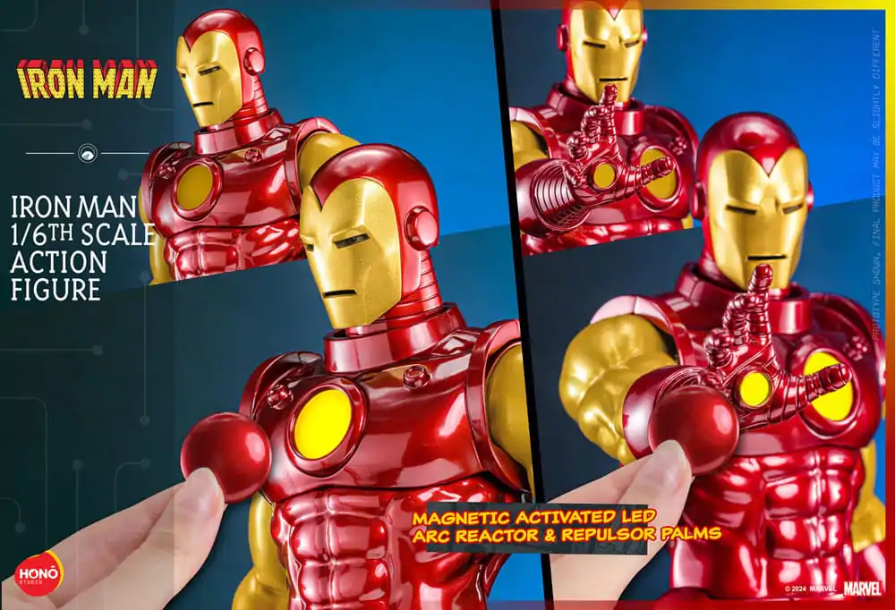 Marvel Actionfigur 1/6 Iron Man 32 cm termékfotó