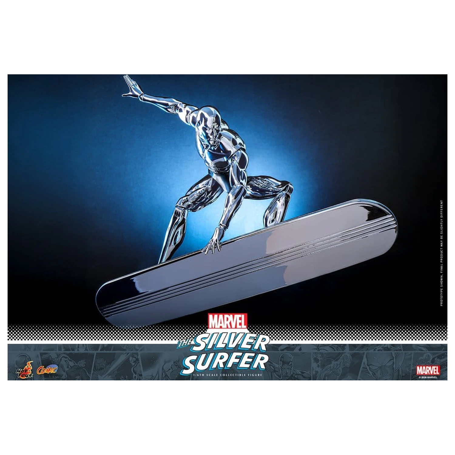 Marvel Actionfigur 1/6 Silver Surfer 32 cm Produktfoto