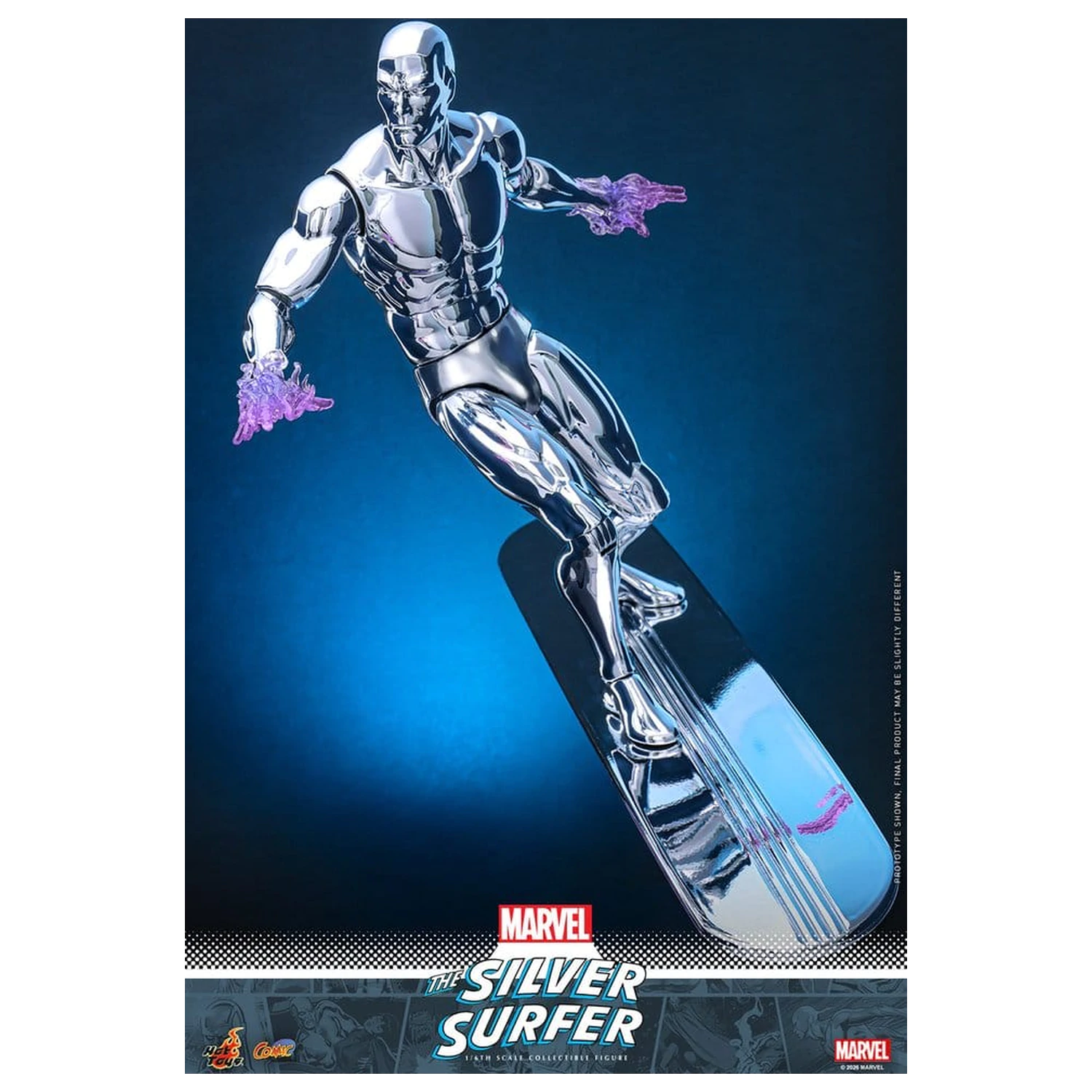 Marvel Actionfigur 1/6 Silver Surfer 32 cm Produktfoto