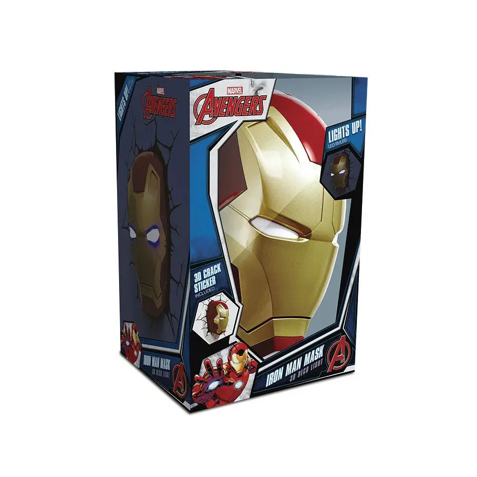 Marvel 3D LED Leuchte Iron Man termékfotó