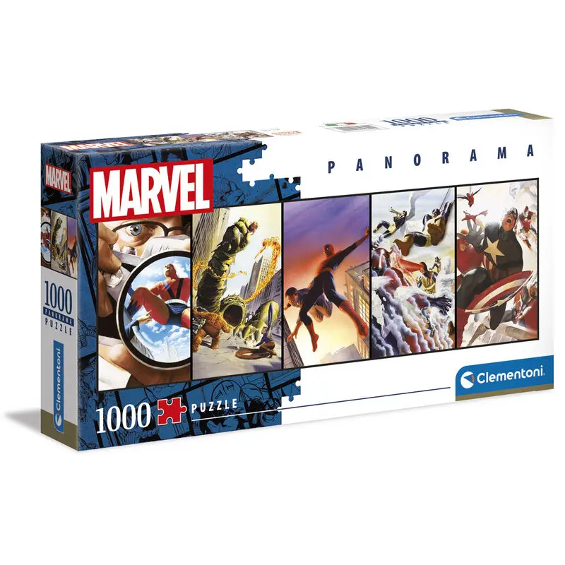 Marvel Comics Panorama Jigsaw Puzzle Panels (1000 Stücke) termékfotó