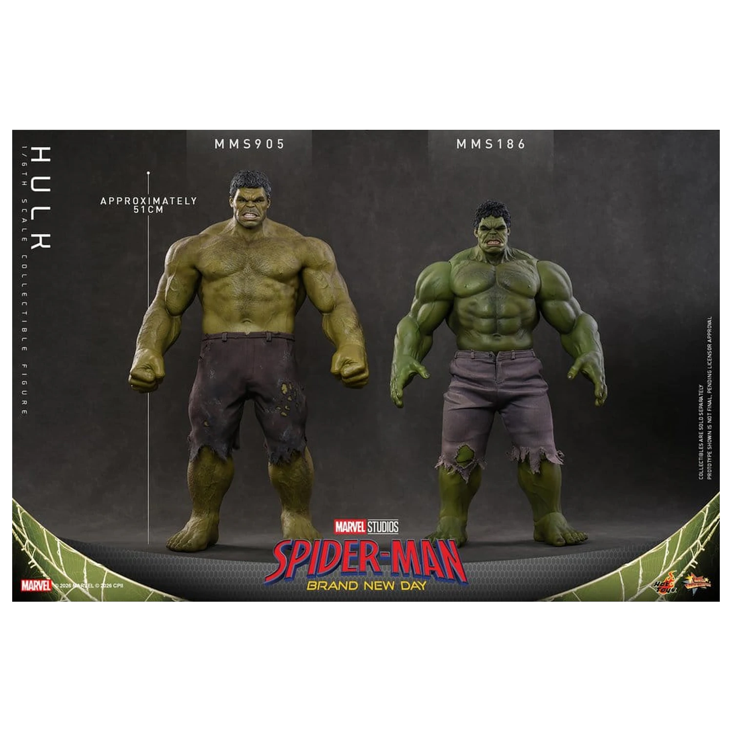 Marvel Action Figur 1/6 Hulk 51 cm Produktfoto