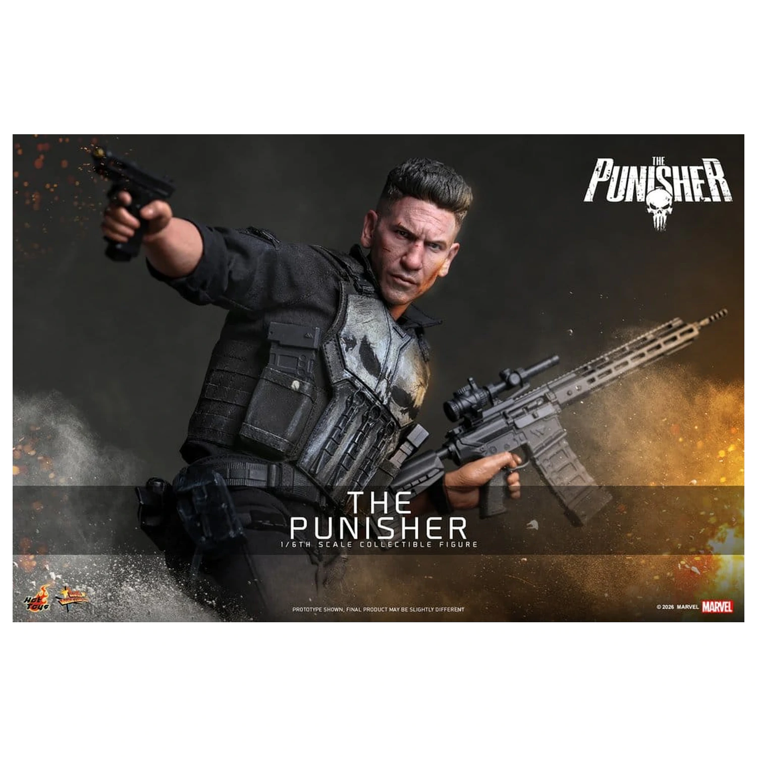 Marvel Action-Figur 1/6 The Punisher 31 cm Produktfoto