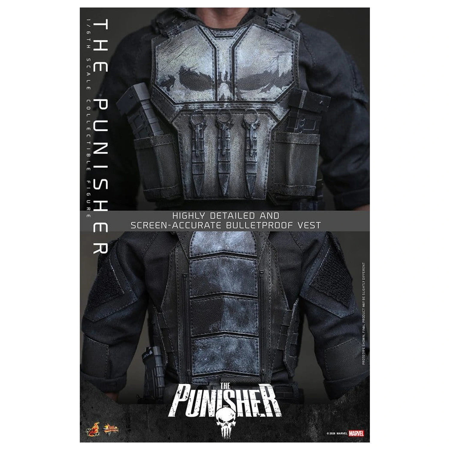 Marvel Action-Figur 1/6 The Punisher 31 cm Produktfoto