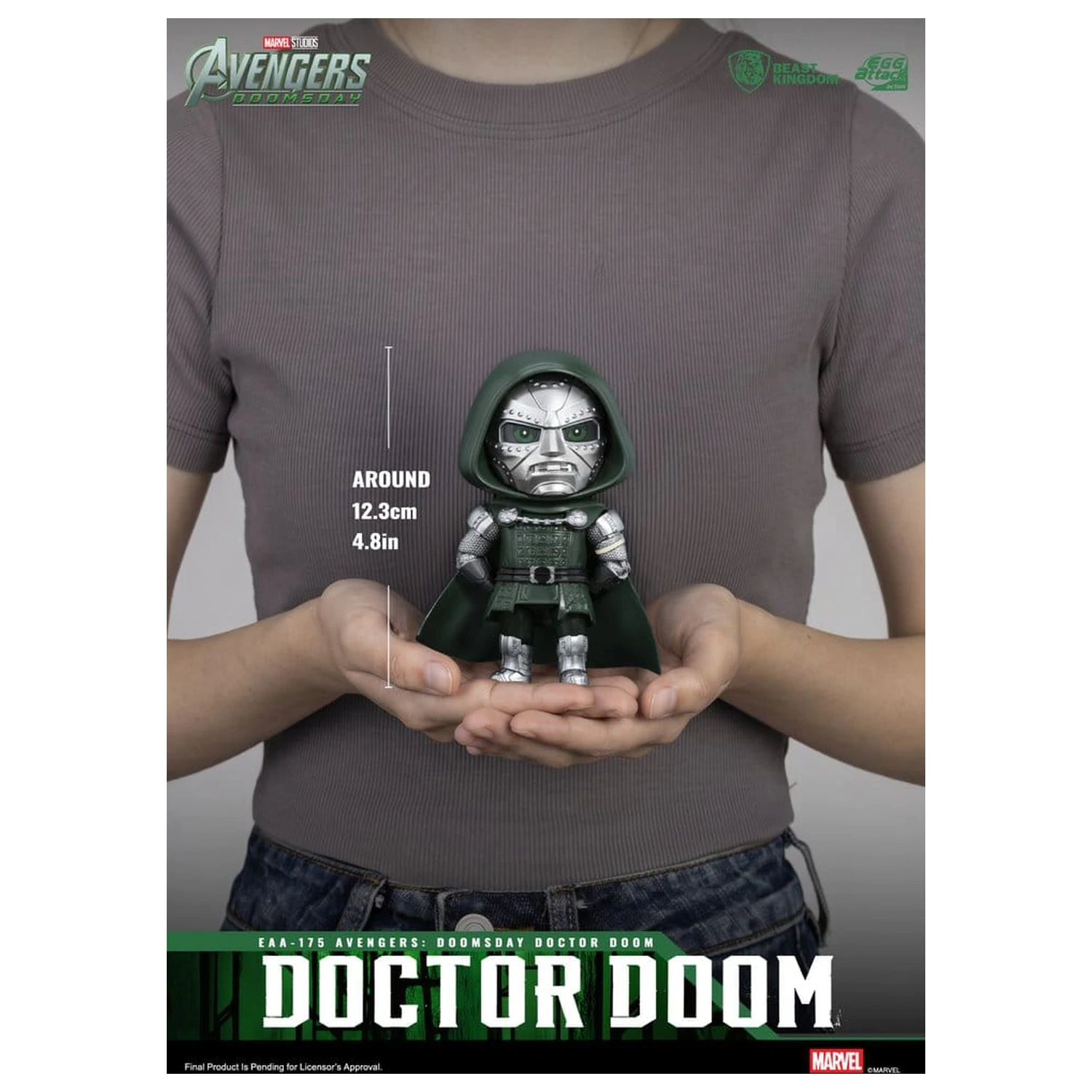 Marvel Actionfigur Avengers: Doomsday Doctor Doom 12 cm Produktfoto