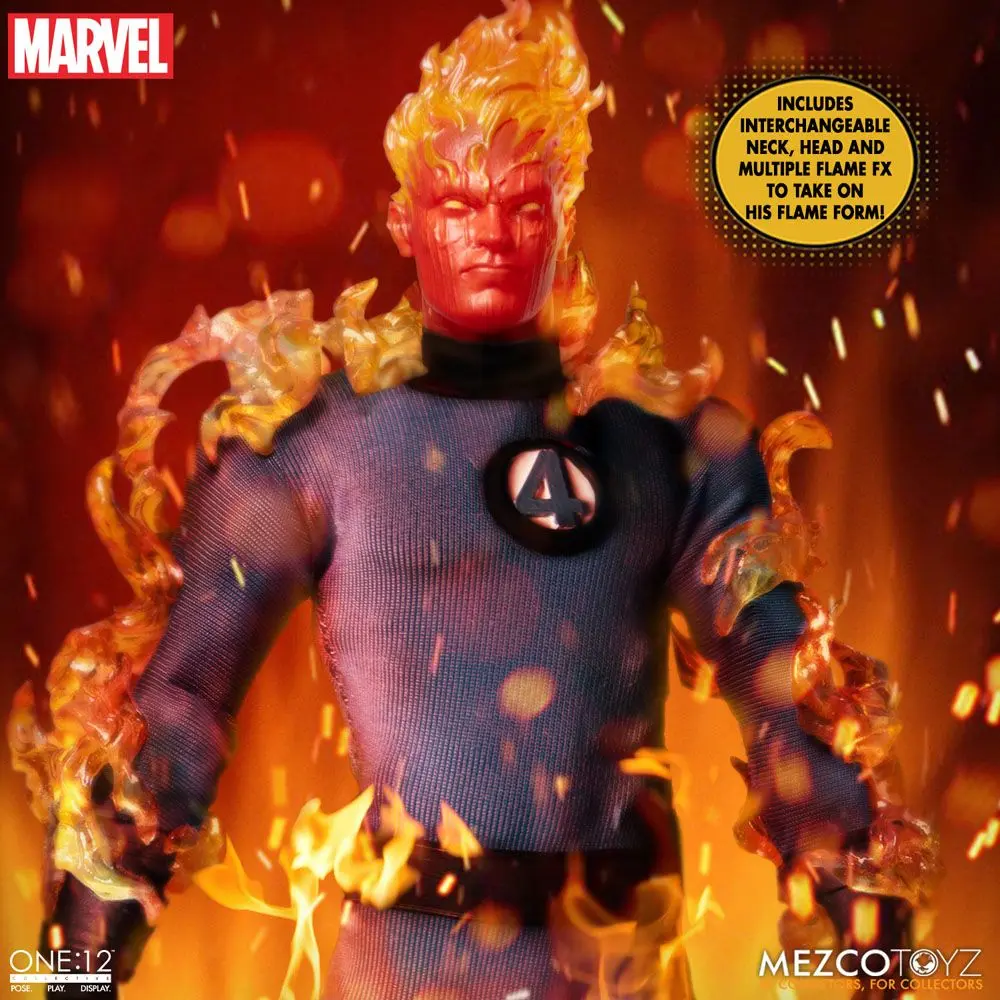 Marvel Actionfiguren 1/12 Fantastic Four Deluxe Steel Box Set 16 cm Produktfoto