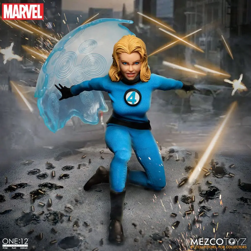Marvel Actionfiguren 1/12 Fantastic Four Deluxe Steel Box Set 16 cm Produktfoto