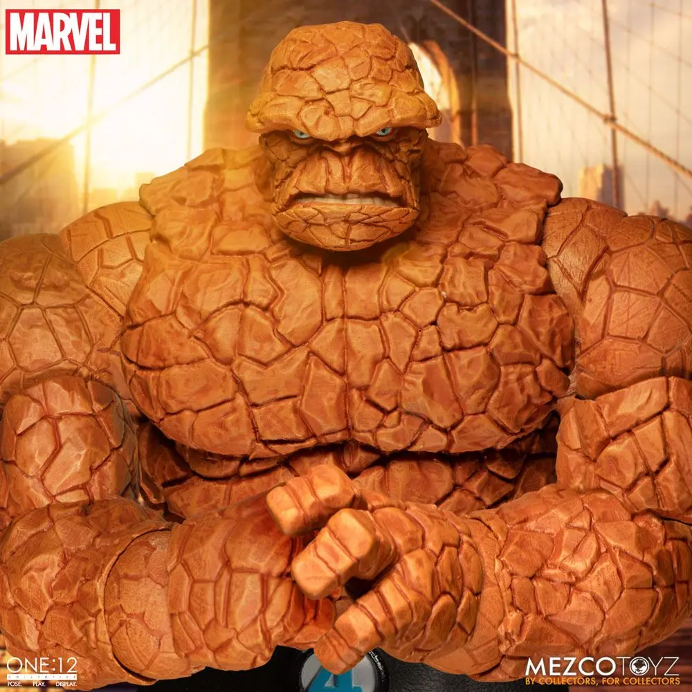 Marvel Actionfiguren 1/12 Fantastic Four Deluxe Steel Box Set 16 cm Produktfoto