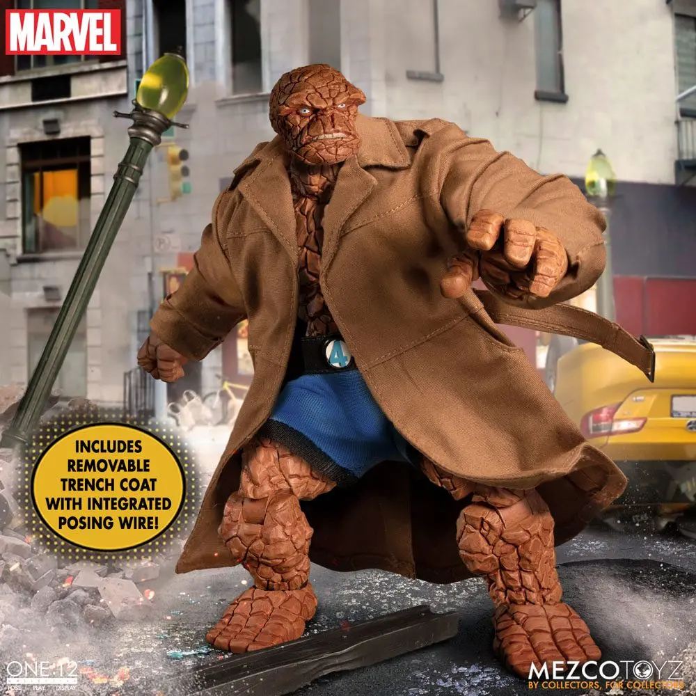 Marvel Actionfiguren 1/12 Fantastic Four Deluxe Steel Box Set 16 cm Produktfoto