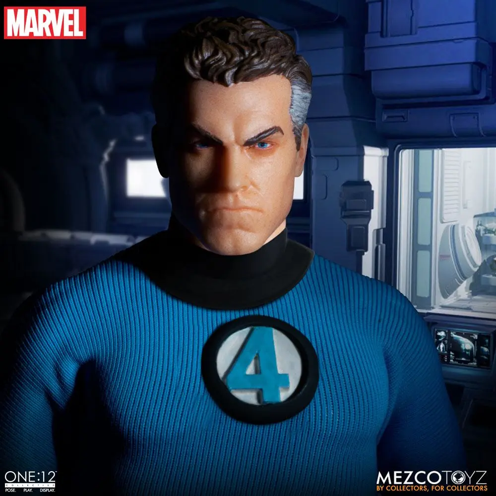 Marvel Actionfiguren 1/12 Fantastic Four Deluxe Steel Box Set 16 cm Produktfoto