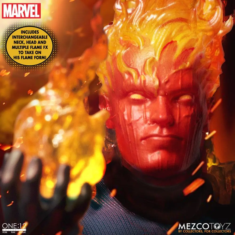 Marvel Actionfiguren 1/12 Fantastic Four Deluxe Steel Box Set 16 cm Produktfoto