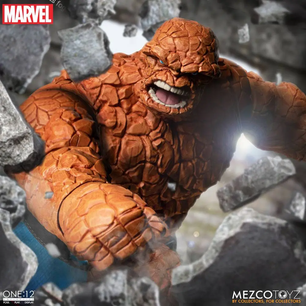 Marvel Actionfiguren 1/12 Fantastic Four Deluxe Steel Box Set 16 cm Produktfoto
