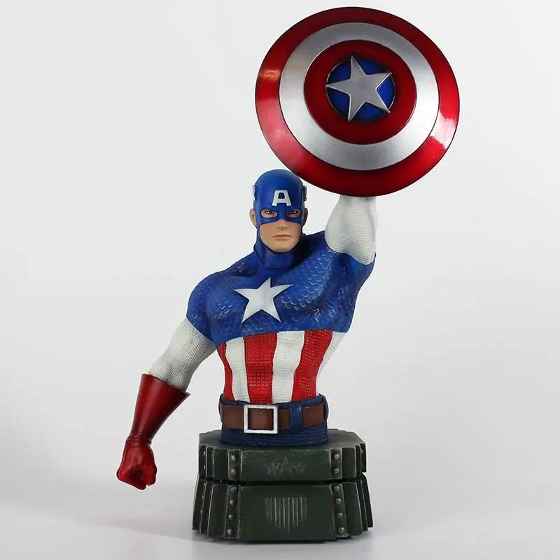 Marvel Büste Captain America 26 cm Produktfoto