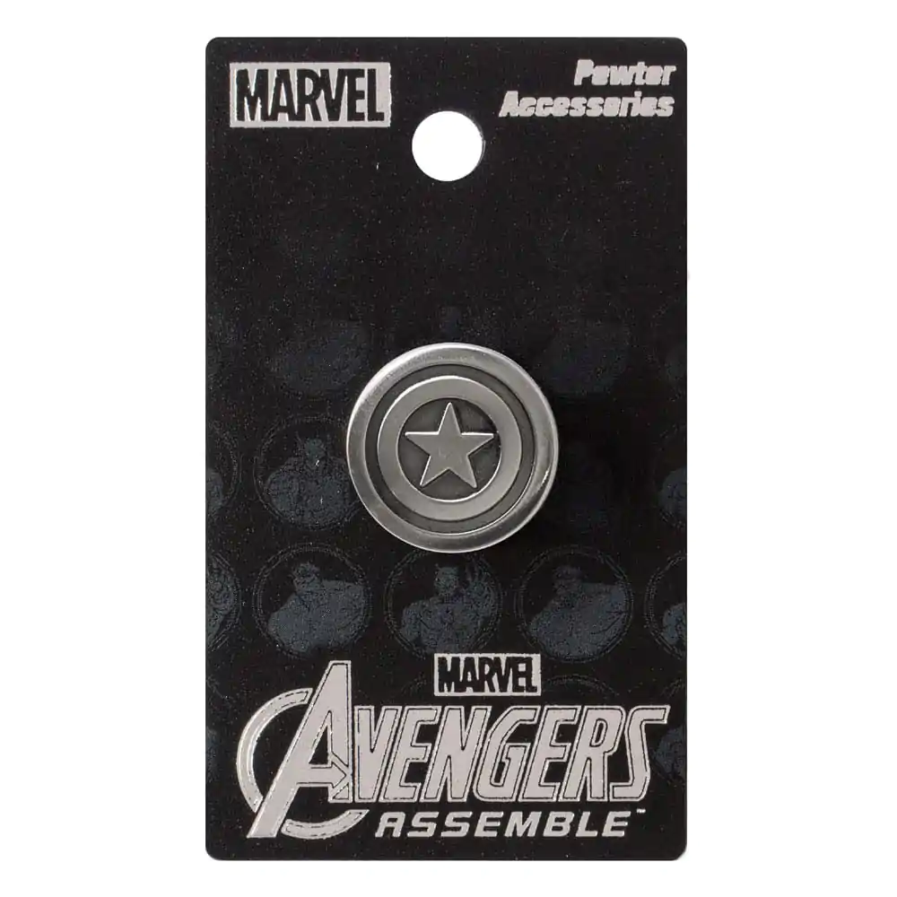Marvel Ansteck-Pin Captain America Shield Produktfoto