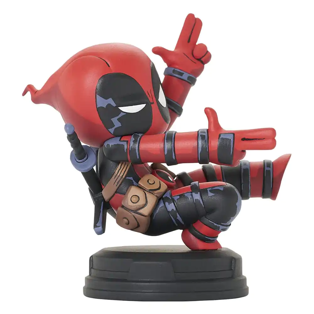 Marvel Animated Statue Deadpool (Finger Guns) 8 cm Produktfoto