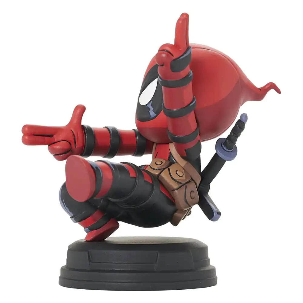 Marvel Animated Statue Deadpool (Finger Guns) 8 cm Produktfoto