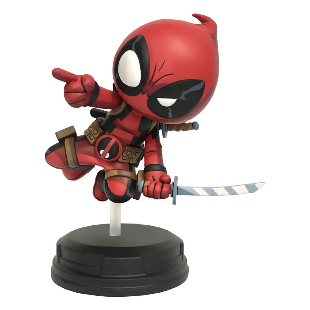 Marvel Animated Statue Deadpool (Jumping) 18 cm termékfotó