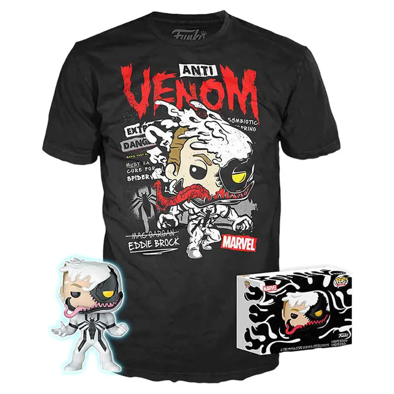 Marvel Anti-Venom Figur & T-Shirt Set termékfotó