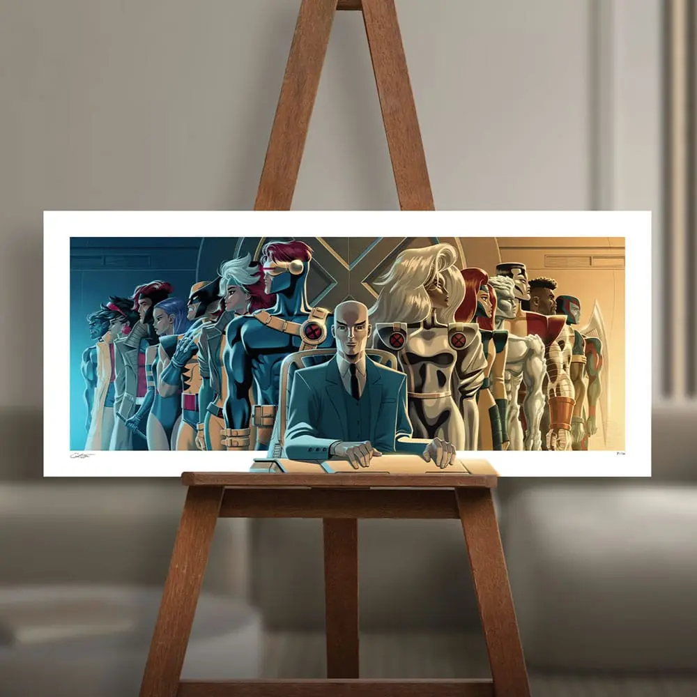 Marvel Kunstdruck Charles Xavier and the X-Men 74 x 33 cm - ungerahmt Produktfoto